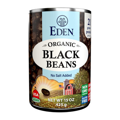 Eden Black Beans 15 oz