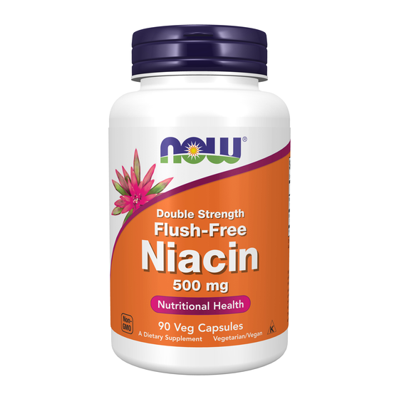 NOW Flush Free Niacin 500mg 90 Vcaps