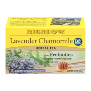 Bigelow Tea Lavender Chamomile Probiotic 0.98 oz