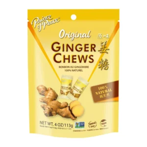 Prince of Peace Chew Orange Ginger 4 oz