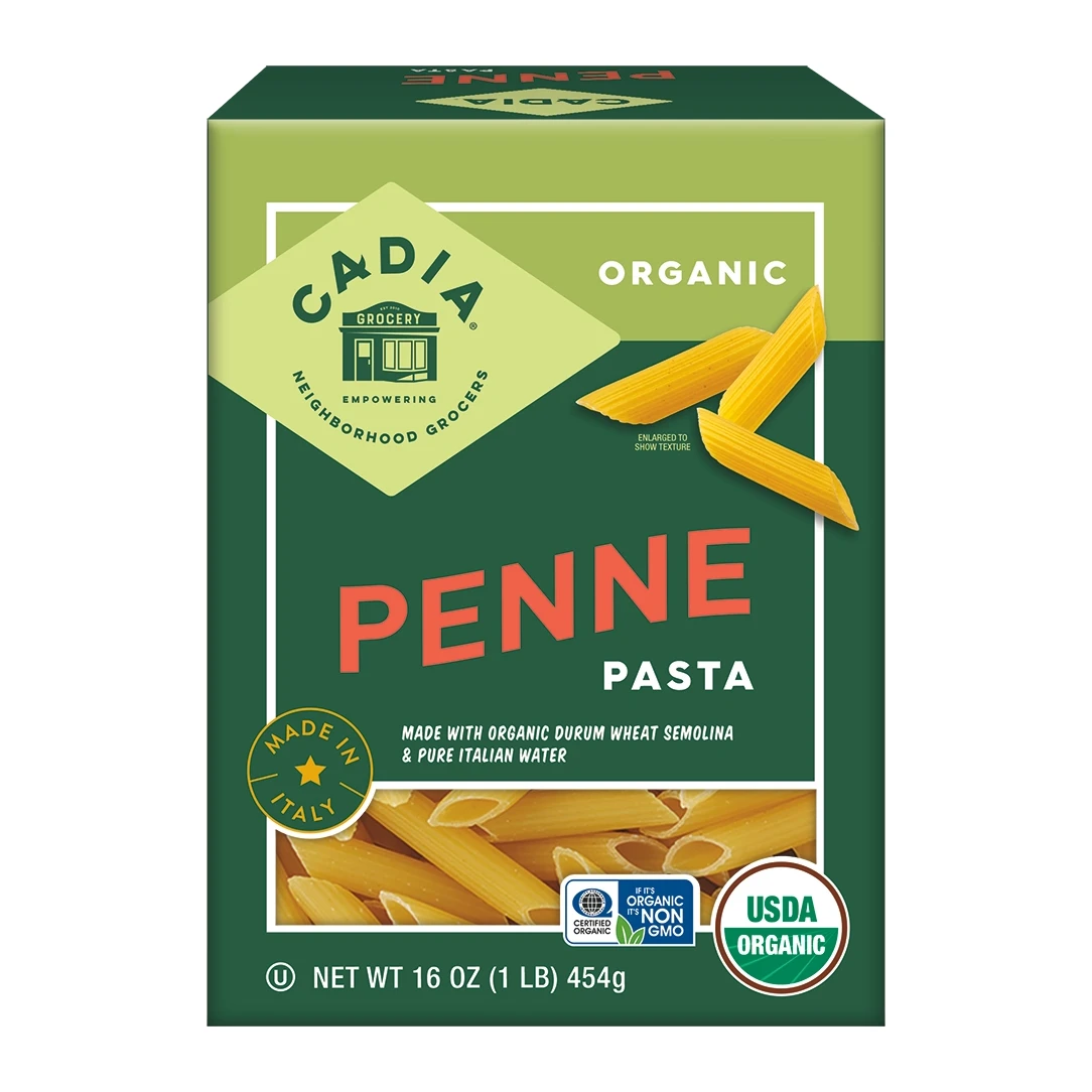 Cadia Organic Penne Pasta 16 oz