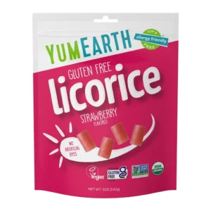 YumEarth Organic Gluten Free Strawberry Licorice 5 oz