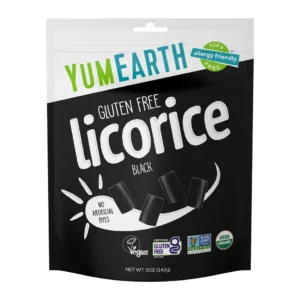 YumEarth Organic Gluten Free Black Licorice 5 oz