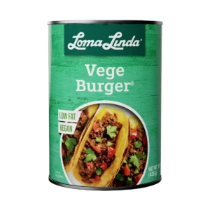Loma Linda Vege-Burger, Vegan, Low Fat 15 oz