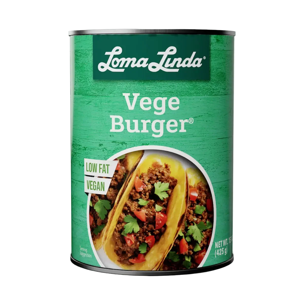 Loma Linda Vege-Burger, Vegan, Low Fat 15 oz