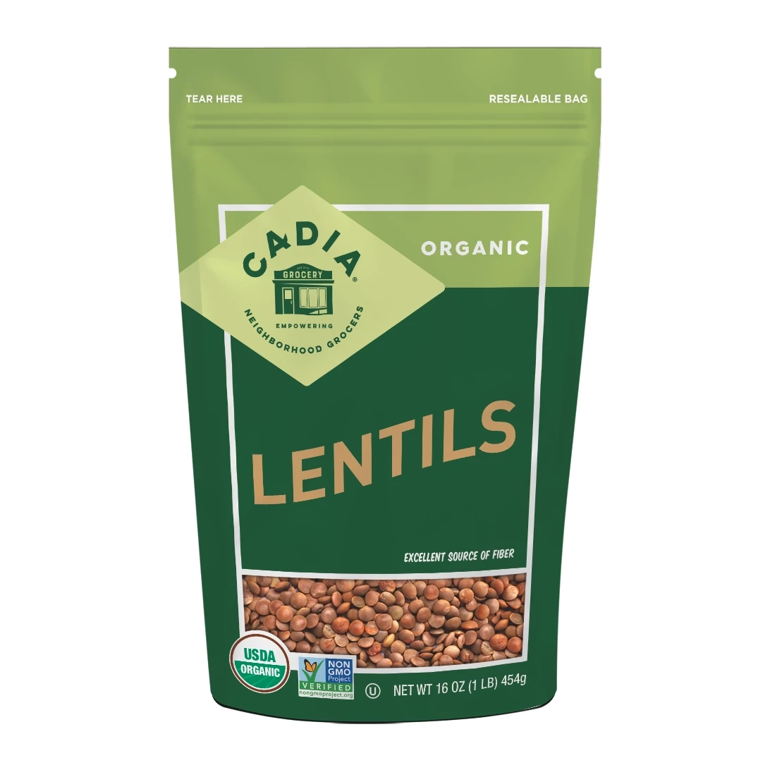 Cadia Organic Dry Lentils 16 oz