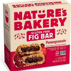 Nature's Bakery Fig Bar Gluten Free Pomegranate 6/2 oz