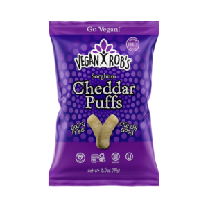 Vegan Rob's Cheddar Dairy Free Puffs 3.5 oz