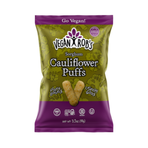 Vegan Rob's Cauliflower Probiotic Puffs 3.5 oz