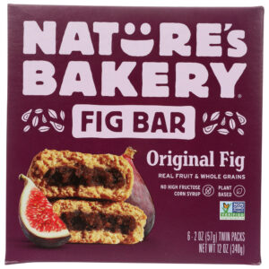 Nature's Bakery Fig Bar Whole Wheat Original 6/2 oz