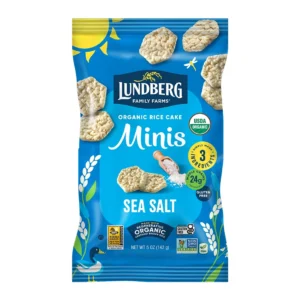 Lundberg Organic Rice Cake Minis, Sea Salt 5 oz