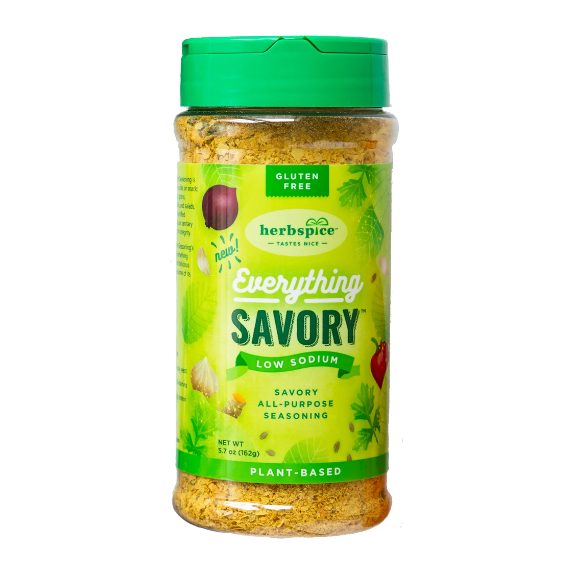 Herbspice All Things Savory Seasoning with Organic Herbs, No Salt 5.7 oz