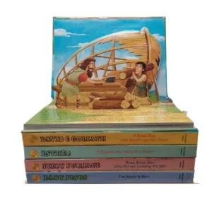 Children's Pop-Up Bible Story Book 5 Book Set
