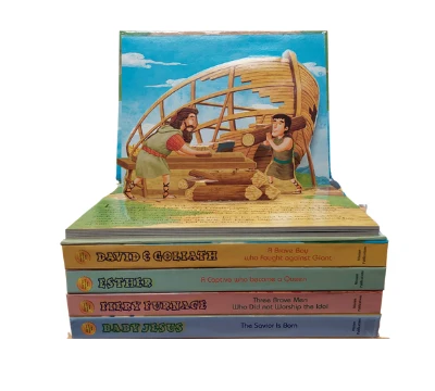 Children's Pop-Up Bible Story Book 5 Book Set