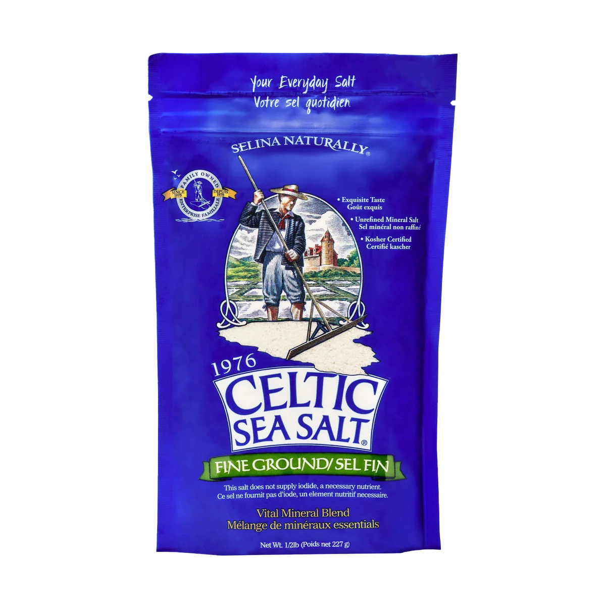 Celtic Sea Salt Ground Shaker 8 oz