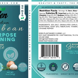 Eden Low Sod All Purpose Seasoning 5 oz