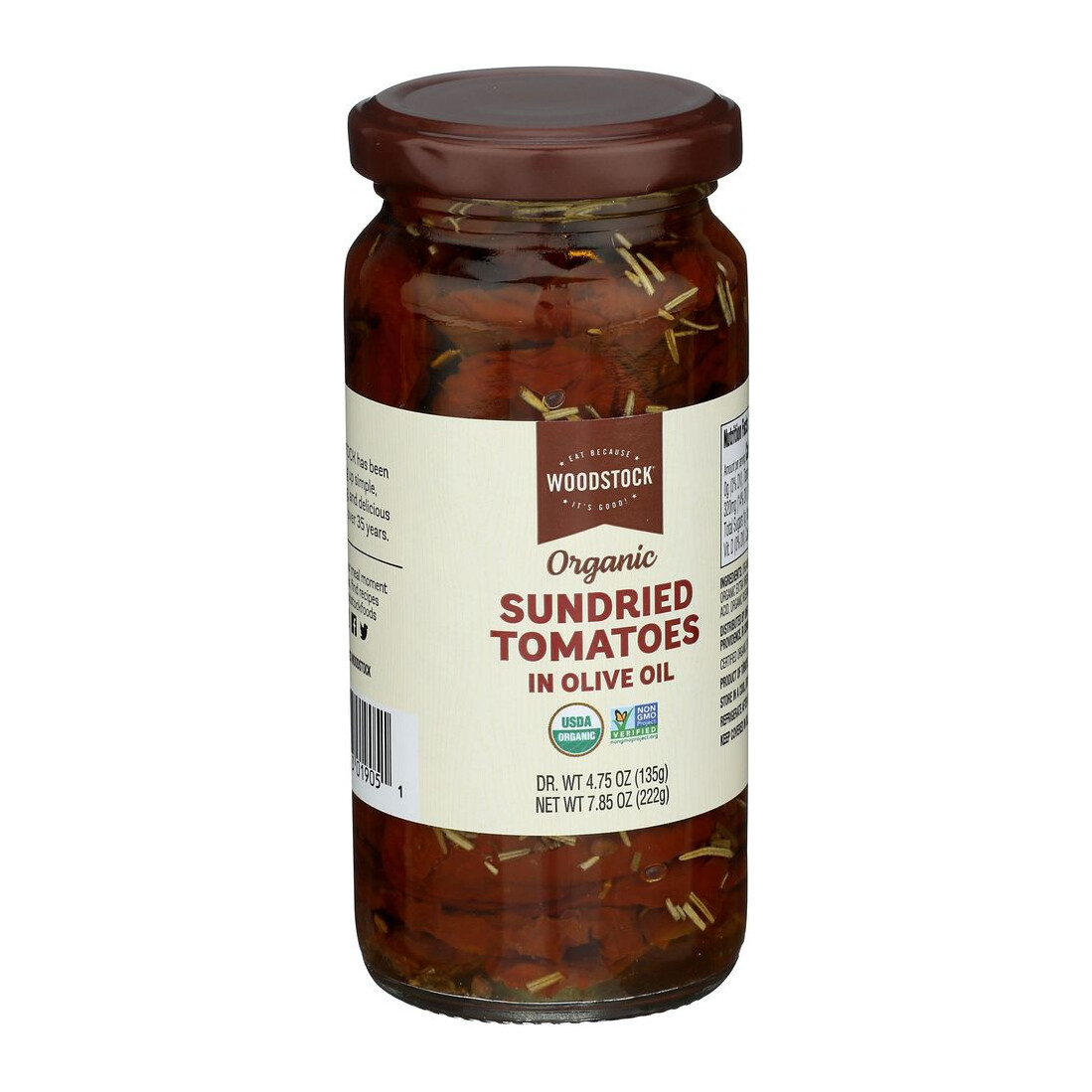 Woodstock Sun-Dried Tomatoes in Olive Oil, Organic 7.85 oz