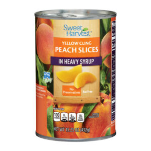 Sweet Harvest Peaches Slices Heavy Syrup 15 oz