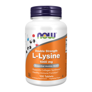 NOW L-Lysine 1000mg 100 Tabs