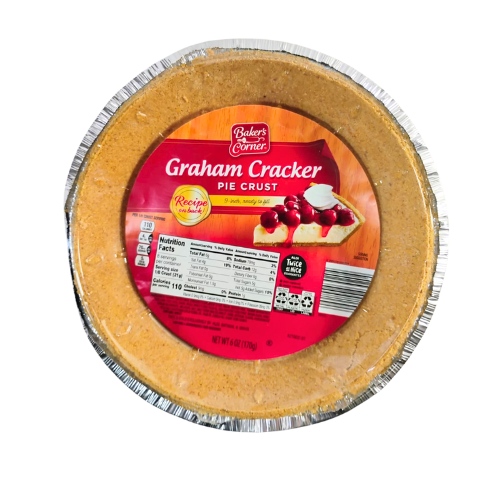 Graham Cracker Pie Crust 6 oz