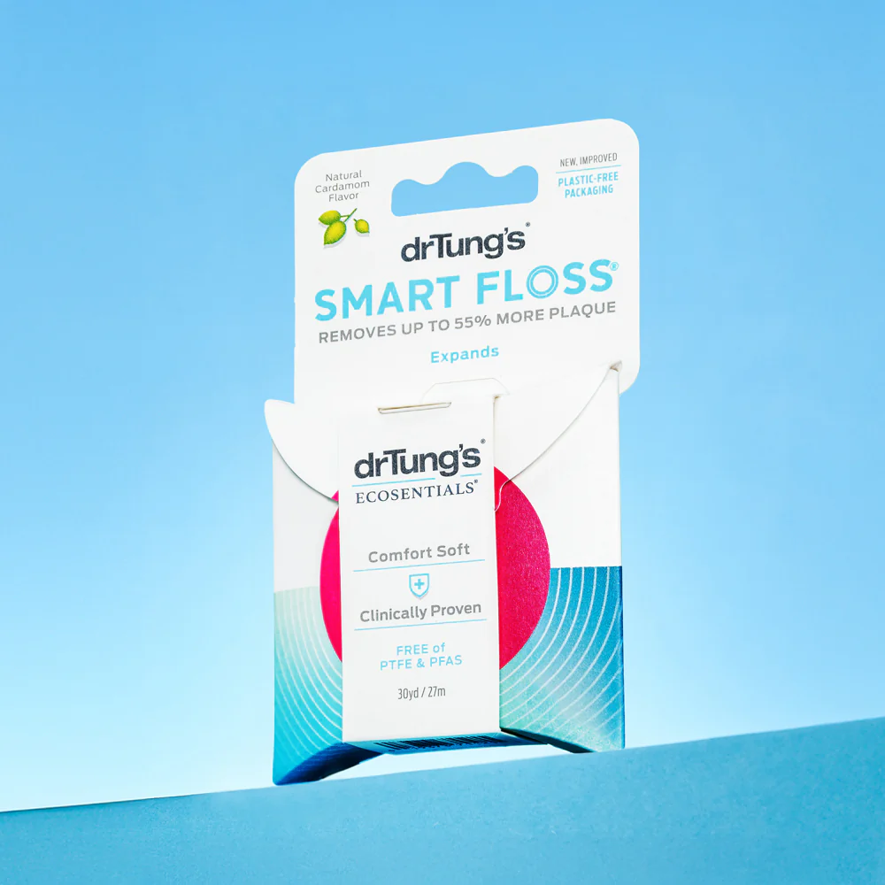 Dr Tung's Smart Floss Natural Cardamom 30 Yds