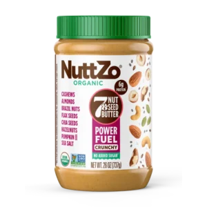 NuttZo 7 Nut & Seed Butter Crunchy Organic 26 oz