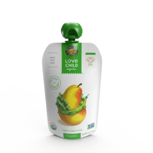 Love Child Puree Baby Pear Kale Pea 4 oz