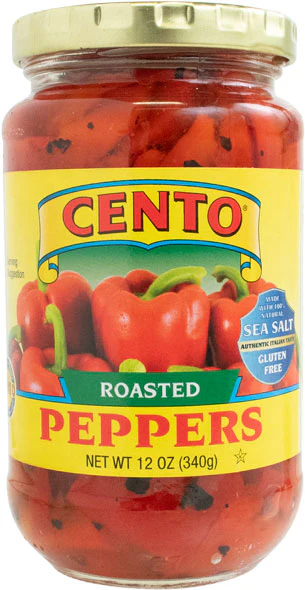 Cento Pepper Roasted Red Organic 12 oz