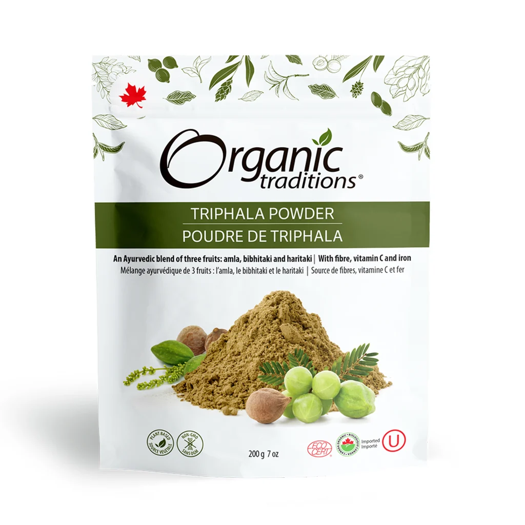 Organic Traditions Triphala Powder 7 oz