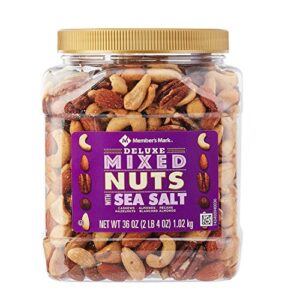 Member's Mark Deluxe Mixed Nuts Lightly Salted 34 oz
