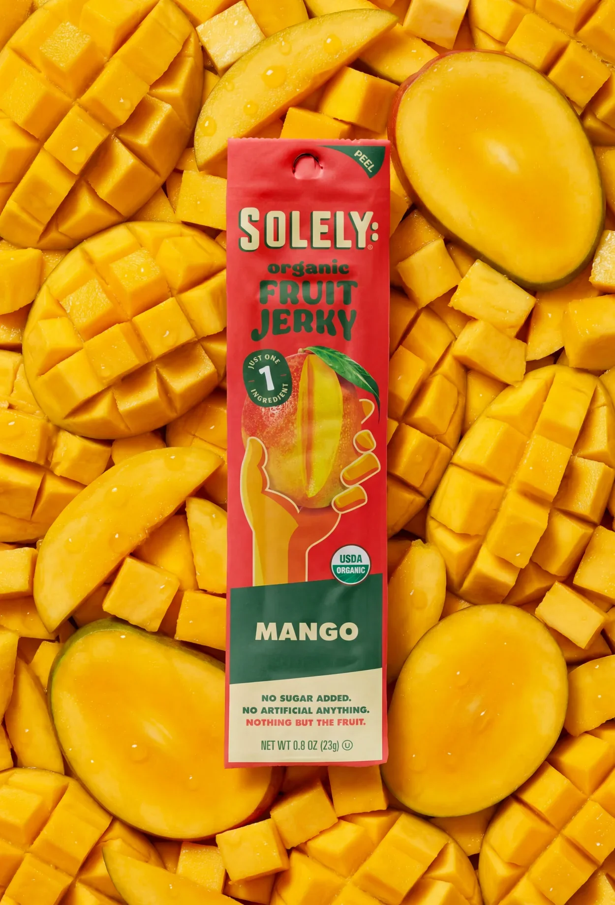 Solely Organic Fruit Jerky 0.8 oz