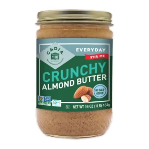 Cadia Ed Almond Butter Crunchy 16 oz