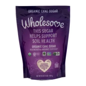 Wholesome Organic Cane Sugar, Evaporated Cane Juice 16 oz