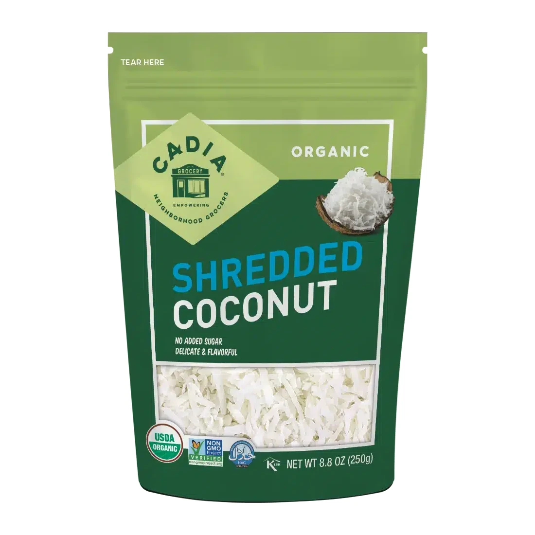 Cadia Coconut Shreds Organic 8.8 oz