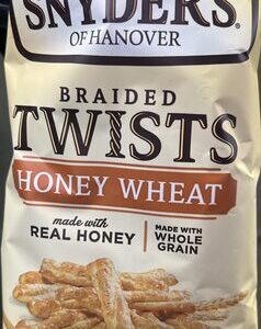 Snyder's of Hanover Twists Honey Wheat 6 oz