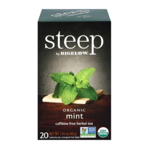Bigelow Steep Organic Mint Tea 1.41 oz