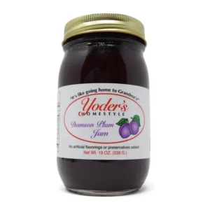 Yoder's Damson Plum Jam 19 oz