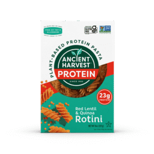 Ancient Harvest POW! Pasta Rotini Red Lentil 8 oz