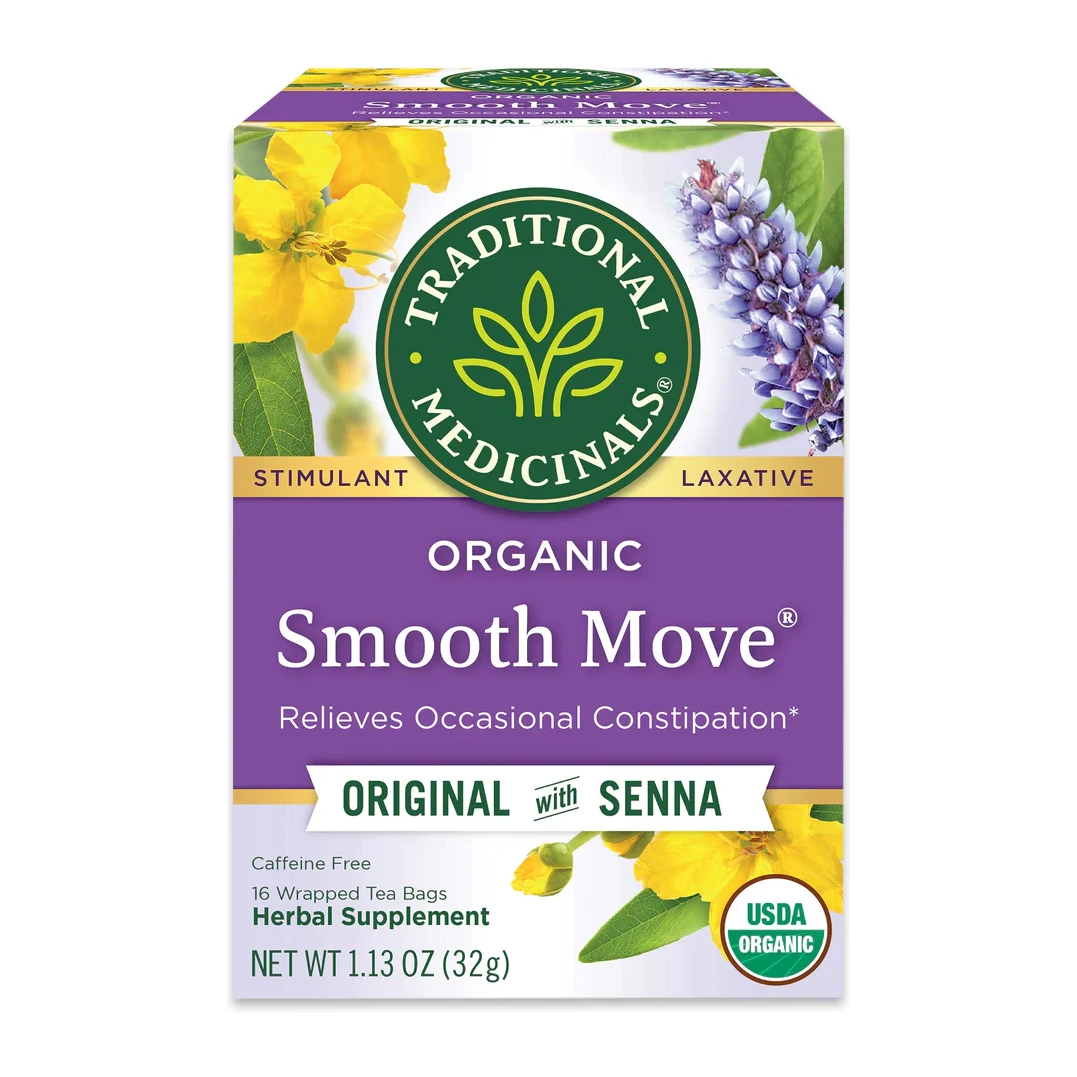Traditional Medicinals Tea Smooth Move Organic 16 Bags