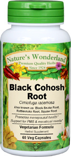 Nature's Wonderland Black Cohosh Root 60 Vcaps