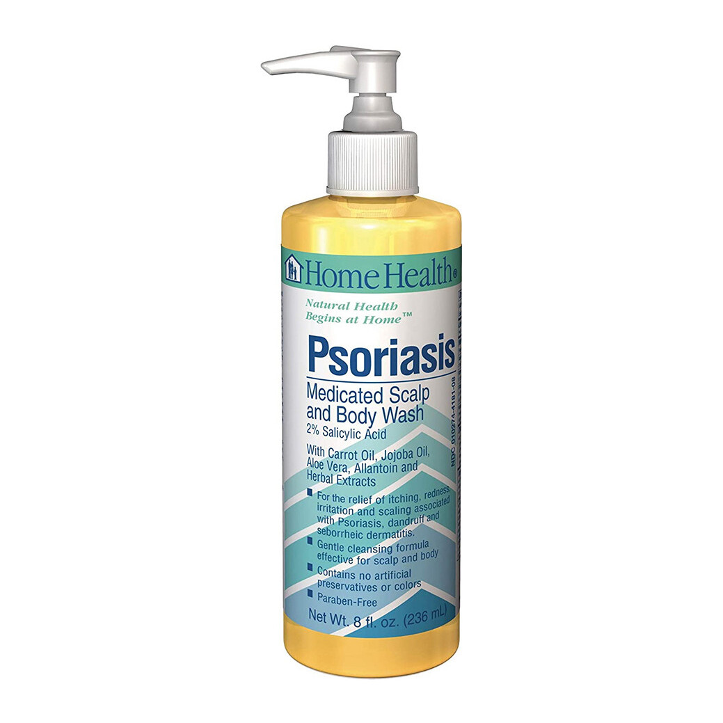 Home Health Psoriasis Medicated Scalp and Body Wash 8 fl oz