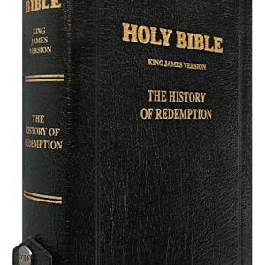 History of Redemption KJV Bible Black with Zipper