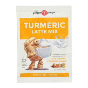 Ginger People Turmeric Latte Mix 0.5 oz Java Turmeric + Elephant Ginger