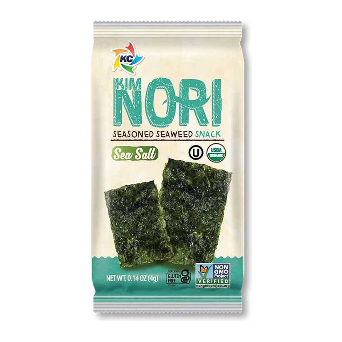 Kim Seasoned Seaweed Snack Sea Salt 0.14 oz