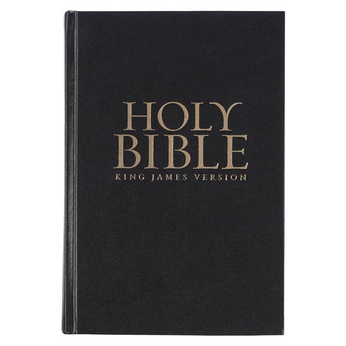 KJV Large Print Pew Bible Black