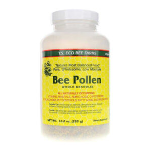 Y.S. Eco Bee Farms Bee Pollen Whole Granules Low Moisture 10 oz