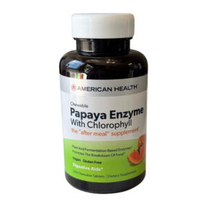 American Health Papaya Enzyme with Chlorophyll 250 Tab
