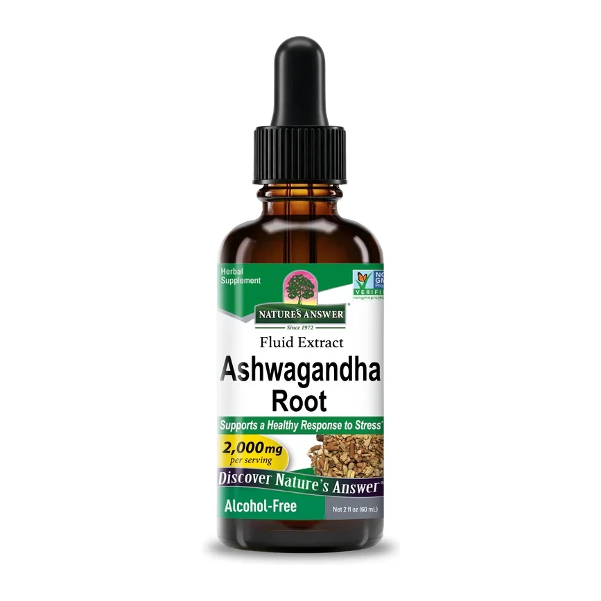 Nature's Answer Alcohol-Free Ashwagandha Extract 2 oz