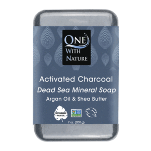 One With Nature Soap Bar Activated Charcoal 7 oz