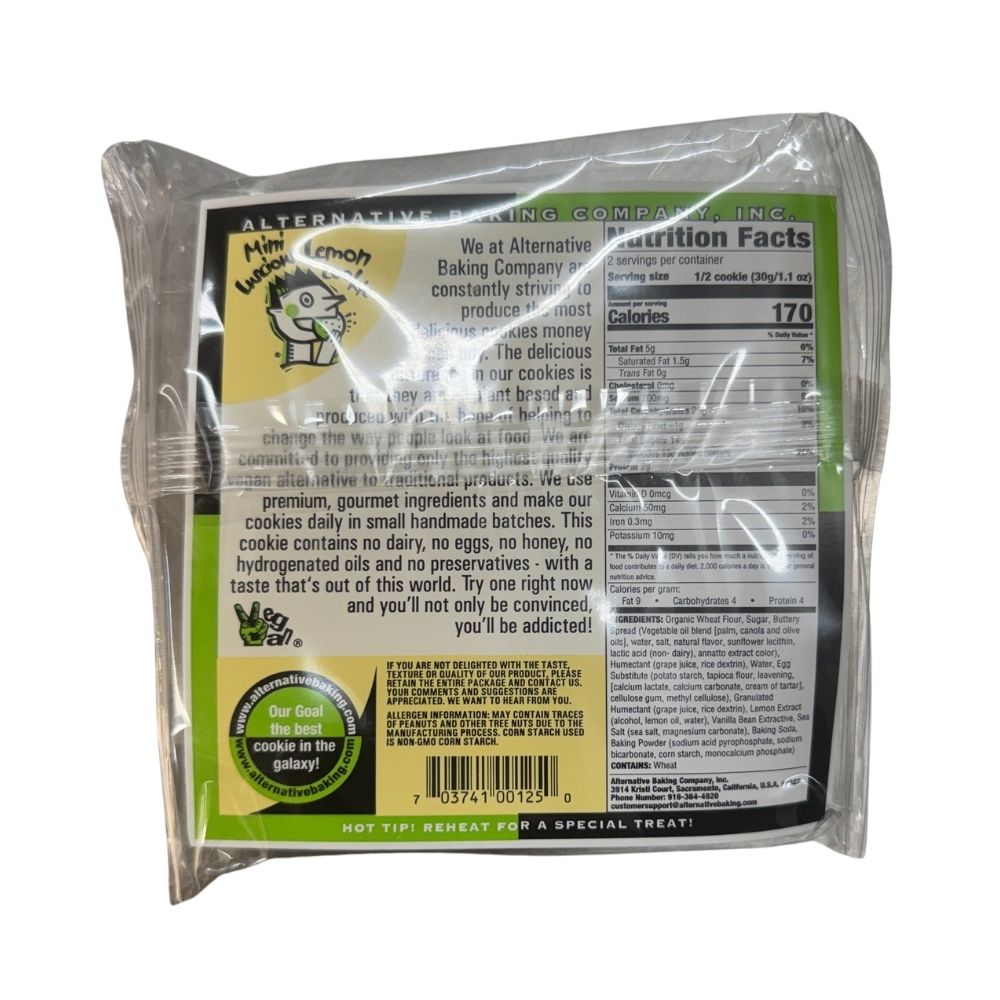 Alternative Baking Company Mini Luscious Lemon Cookie 2.2 oz - Image 2